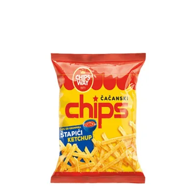 Cips Chipsos Stapic Kecap 40 g