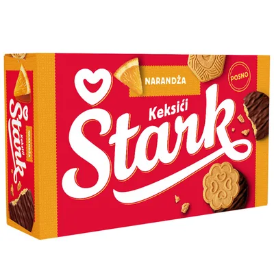 Štark Keks Integrino Narandza Kakao 220 g
