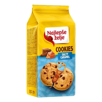 Naj.Zelje Cookies Karamela 145 g