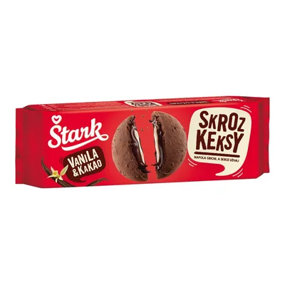 Štark Keks Duofil Kakao/Vanila 135 g