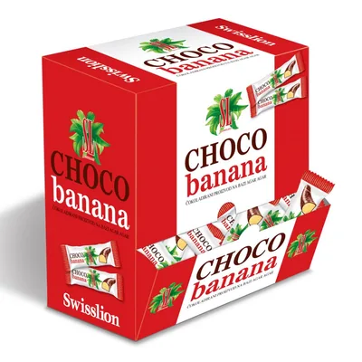 Bar Choco Sl Max Banana 60 g