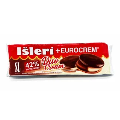 Keks Sl Isleri Eurokrem Duo 125 g