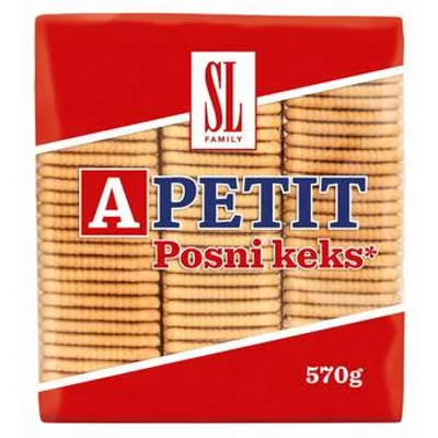 Keks Apetit Posni Sl 570 g