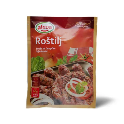 Roštilj Smeša Za Ćevape I Pljeskavice Aleva 60 g