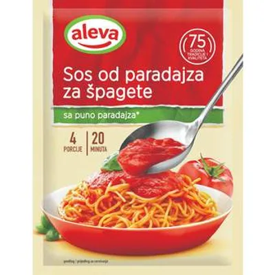 Paradajz Sos Za Špagete Aleva 85 g
