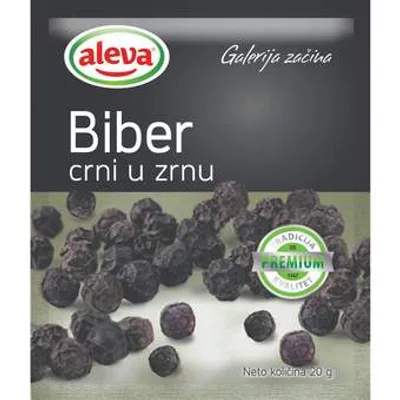 Biber Crni Zrno Aleva 20 g