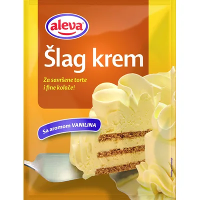 Slag Krem Vanila Aleva 65 g