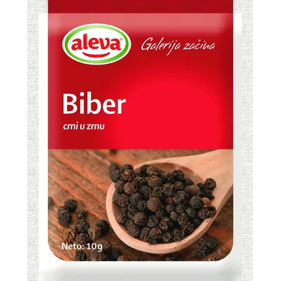 Biber U Zrnu Aleva 10 g