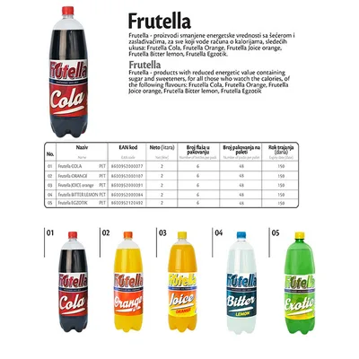 Cola Frutella 2 L