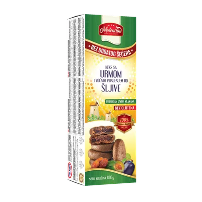 Keks Sa Urmom Punj Šljiva Mole 180 g