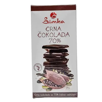 Cokolada Simka Crna 90 g