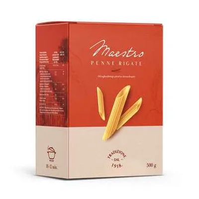 Testenina Penne Maestro Danubi 500 g