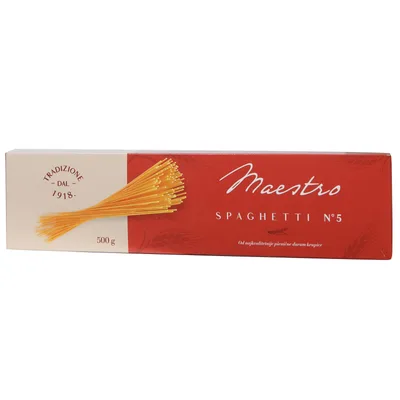Špagete 5 Maestro Danubius 500 g
