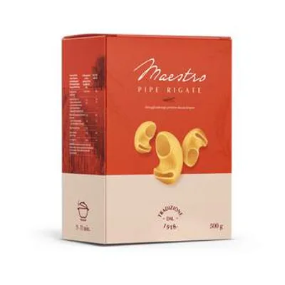 Testenina Pipe Rigati Maes Dan 500 g