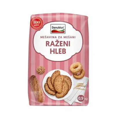 Mešavina Za Ražani Mešani Hleb T-950 "danubius" 900 g
