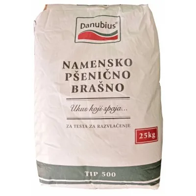 Brašno Pšenično Tip-500 Danubius 25 kg