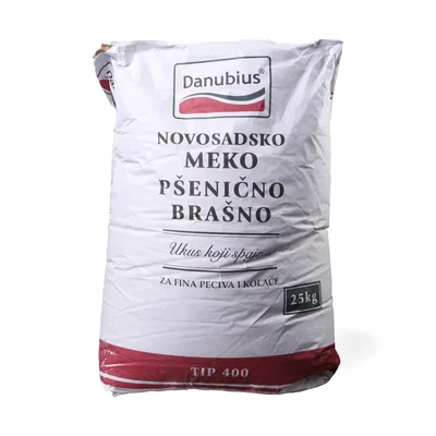 Brašno Pšenično Tip-400 Meko Danubius 25 kg