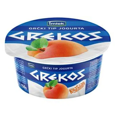 Imlek Jogurt Grekos Kajsija Čaša 91226 Mlekara Subotica 150 g