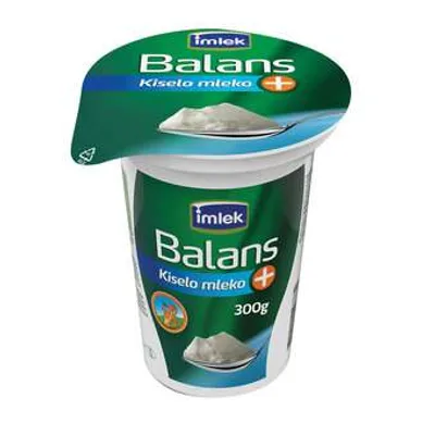 Imlek Kiselo Mleko Balans 28mm Pb 91493 91623 F60f110x 300 g