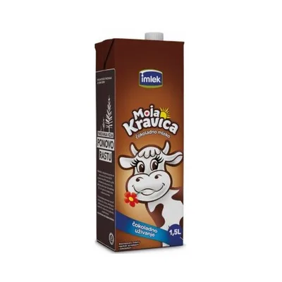Moja Kravica Mleko Cokoladno 1%mm Tb Imlek 1,5 L