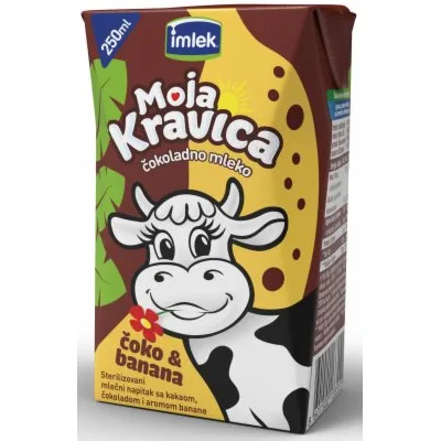Moja Kravica Mleko Čoko & Banana Kravica 250 ml