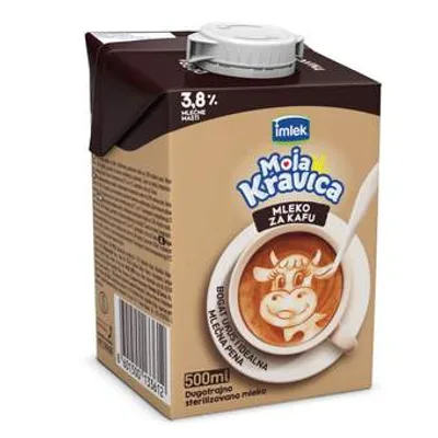 Imlek Mleko Uht Za Kafu Kravica 3.8% Tb 500 ml