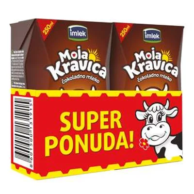 Moja Kravica Mleko Cokoladno Uht Imlek 500 ml