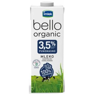 Mleko Uht Organic 3.5% Cb Bello 1 L
