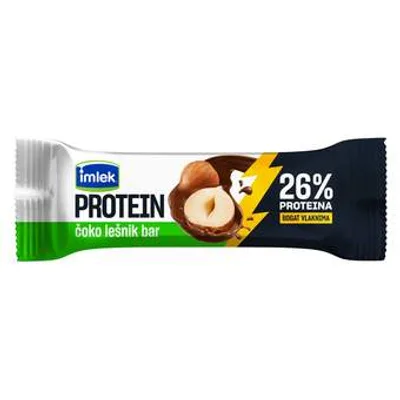 Imlek Protein Bar Kakao Preliv I Lešnik 40 g
