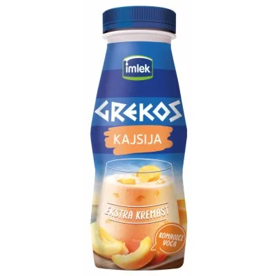 Imlek Jogurt Grekos Ekstra Kremast Kajsija Pet 250 g