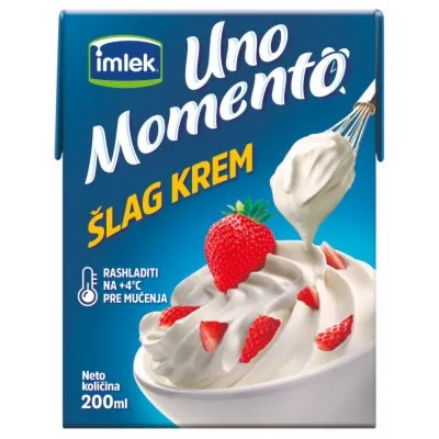 Imlek Meš.Proiz.Krem Šlag Zaslađen 26%mm Tb 200 ml