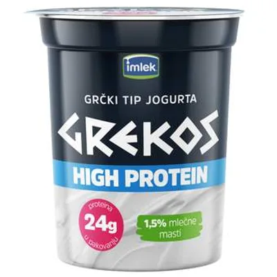 Jogurt Grekos High Protein 1.5% Čaša 400 g