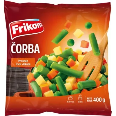 Frikom Smrznuto Povrce Mesavina Za Corbu 400 g