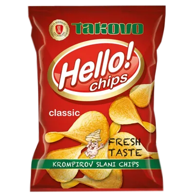 Čips Hello Classic Takovo 40 g