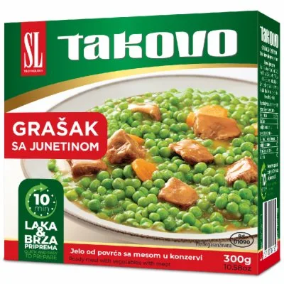 Grašak Sa Junetinom Blagi Takovo 300 g