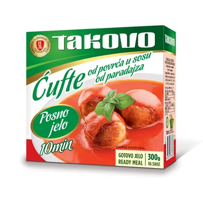 Ćufte U Paradajz Sosu Takovo Blage 300 g