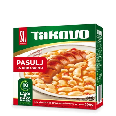 Pasulj Sa Kobasicom Takovo 300 g