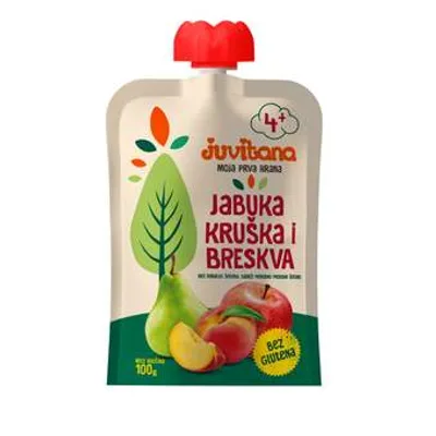 Kašica Voć Pou Jab Kru Bre Juv 100 g