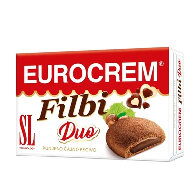 Keks Filbi Duo Eurocrem 250 g