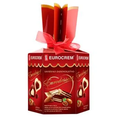 Bombonj.Eurodessert Lux Kut. Sl 250 g