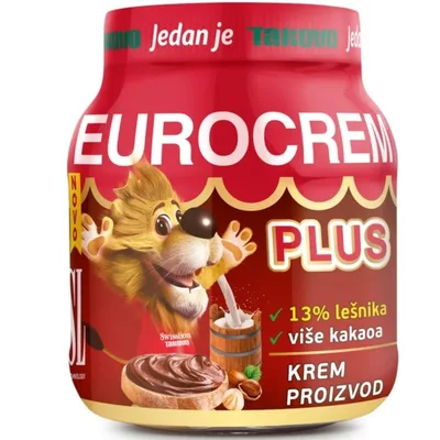 Krem Kakao Lešn13% Plu Eurokre 350 g