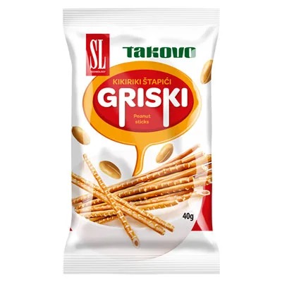 Štapići Griski Kikiriki Sl 40 g
