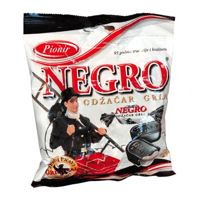 Bombone Pionir Negro Rfs