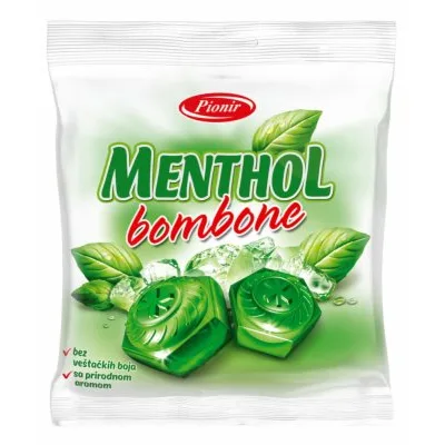 Bombon Mentol Zeleni Pionir 100 g