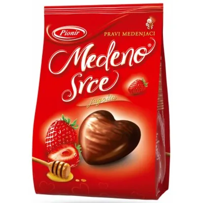 Medeno Srce Jagoda Pionir 150 g