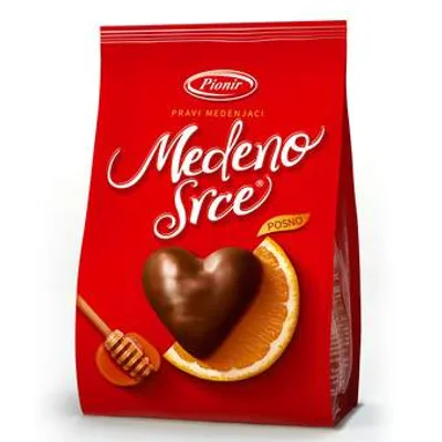 Medenjak Medeno Srceorange Posno Pionir 150 g