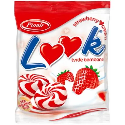 Bombone Look Jagoda Cream Pionir 90 g