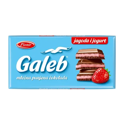 Cokolada Pionir Galeb Jagoda Jogurt 80 g