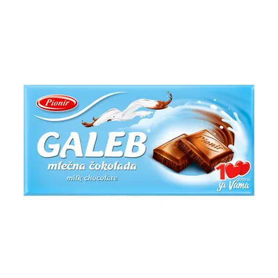 Cokolada Galeb Badem I Kafa Pionir 80 g