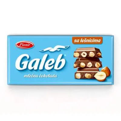 Čokolada Galeb Celi Lešnik 200 g